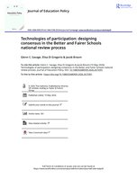 Technologies of participation: designing consensus in the Better and Fairer Schools national review process