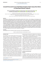 Cerium(IV) Decorated Coconut Shell-Reduced Graphene Oxide in Epoxy Resin Matrix as X-Band Radar Absorber Composite