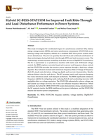 Hybrid SC-BESS-STATCOM for Improved Fault Ride-Through and Load Disturbance Performance in Power Systems