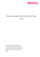 ‘Mulyamaru’s Daughters’ and the Minyma Pampa of Patjarr