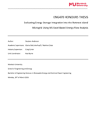 Evaluating Energy Storage Integration into the Rottnest Island Microgrid Using MS Excel-Based Energy Flow Analysis