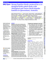 Strong Families Study: protocol for a co-designed birth cohort study with Aboriginal and Torres Strait Islander families in Queensland, Australia
