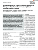Evaluating the Effect of Chemical Digestion Treatments on Polystyrene Microplastics: Recommended Updates to Chemical Digestion Protocols