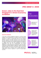 Green Jobs in the Red Dot: Singapore’s Green Economy Ambition