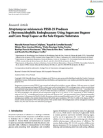 Streptomyces misionensis PESB-25 Produces a thermoacidophilic endoglucanase using sugarcane bagasse and corn steep liquor as the sole organic substrates