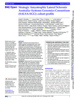 Strategic Amyotrophic Lateral Sclerosis Australia–Systems Genomics Consortium (SALSA-SGC): cohort profile