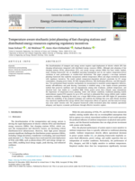 Temperature-aware stochastic joint planning of fast charging stations and distributed energy resources capturing regulatory incentives