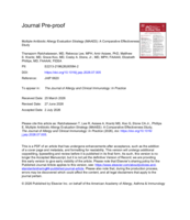 Multiple Antibiotic Allergy Evaluation Strategy (MAAES): A Comparative Effectiveness Study