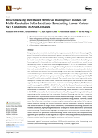 Benchmarking Tree-Based Artificial Intelligence Models for Multi-Resolution Solar Irradiance Forecasting Across Various Sky Conditions in Arid Climates