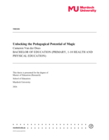 Unlocking the Pedagogical Potential of Magic