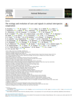 The ecology and evolution of cues and signals in animal interspecies cooperation