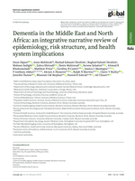 Dementia in the Middle East and North Africa: an integrative narrative review of epidemiology, risk structure, and health system implications