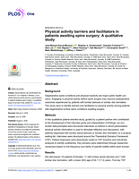 Physical activity barriers and facilitators in patients awaiting spine surgery: A qualitative study