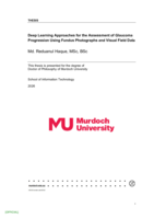 Deep Learning Approaches for the Assessment of Glaucoma Progression Using Fundus Photographs and Visual Field Data
