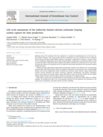 Life cycle assessment of the indirectly heated calcium carbonate looping carbon capture for lime production