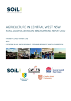 AGRICULTURE IN CENTRAL WEST NSW