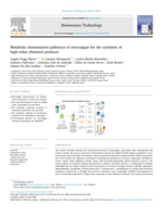 Metabolic fermentation pathways of microalgae for the synthesis of high-value chemical products