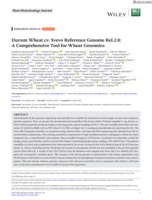 Durum Wheat cv. Svevo Reference Genome Rel.2.0: A Comprehensive Tool for Wheat Genomics