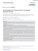 Nurse Resilience for Clinical Practice: An Updated Integrative Review