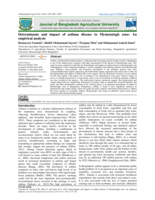 Determinants and impact of asthma disease in Mymensingh zone: An empirical analysis