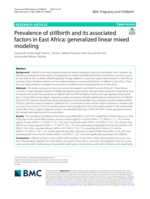 Prevalence of stillbirth and its associated factors in East Africa: generalized linear mixed modeling