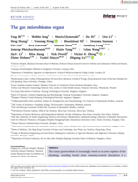 The gut microbiome organ