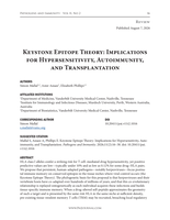 Keystone Epitope Theory: Implications for Hypersensitivity, Autoimmunity, and Transplantation