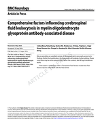 Comprehensive factors influencing cerebrospinal fluid leukocytosis in myelin oligodendrocyte glycoprotein antibody-associated disease