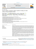Need for NAMs: A systematic evidence synthesis revealing over half a century of drug development failure