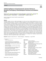 Artificial Intelligence-Assisted Systematic Literature Reviews in Metabolic Phenotyping: A Methodological Framework and Validation Study