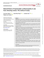 Natural history of hypertrophic cardiomyopathy in from rehoming centers: The CatScan II study