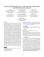 Advancing Multimodal Fusion on Heterogeneous Medical Data with Hybrid Geometry Attention