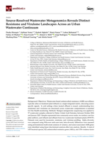 Source-Resolved Wastewater Metagenomics Reveals Distinct Resistome and Virulome Landscapes Across an Urban Wastewater Continuum