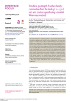 The chiral gyrating H'-T surface family: construction from the dual qtz-qzd nets and existence proof using a toroidal Weierstrass method