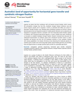 Australia’s land of opportunity for horizontal gene transfer and symbiotic nitrogen fixation