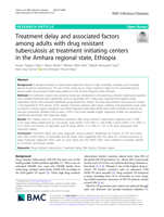 Treatment delay and associated factors among adults with drug resistant tuberculosis at treatment initiating centers in the Amhara regional state, Ethiopia