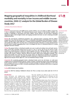 Mapping geographical inequalities in childhood diarrhoeal morbidity and mortality in low-income and middle-income countries, 2000-17: Analysis for the Global Burden of Disease Study 2017