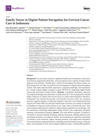 Family Voices in Digital Patient Navigation for Cervical Cancer Care in Indonesia