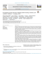 Re-imagining nursing education: Mapping student learning, transition, and workforce readiness – A scoping review