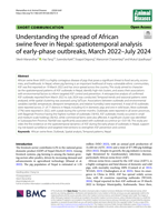 Understanding the spread of African swine fever in Nepal: spatiotemporal analysis of early-phase outbreaks, March 2022-July 2024