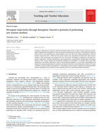 Divergent trajectories through disruption: Narrative portraits of performing arts teacher-mothers